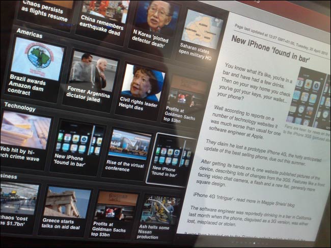 BBC News iPad app