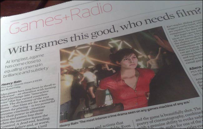 Games and Radio coverage in the New Observer