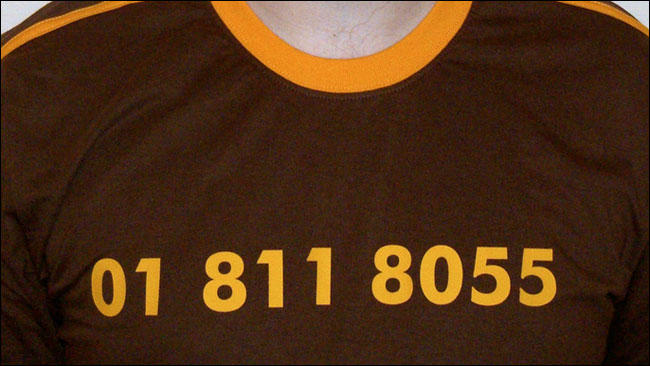 Dan Catt's 01 811 8055 t-shirt