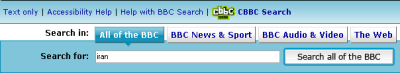 BBC search