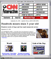 CNN Interactive homepage