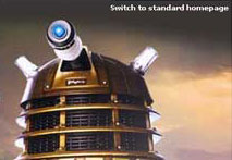 Switch to standard homepage link on the BBC's Doctor Who themed homepage