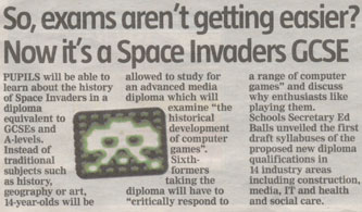 London Lite Space Invaders GCSE lie