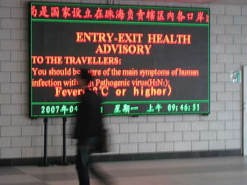 Border health warning