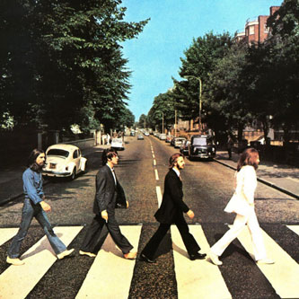 Beatles Abbey Road album cover