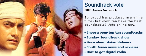 bbc.co.uk promo for the BBC Asian Network Top 40 Soundtracks vote