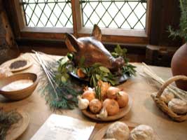 A Tudor Feast in the Hunting Lodge