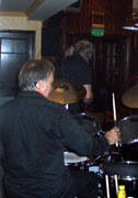 A band at The College Arms