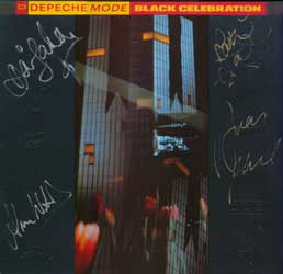 One of my signed Depeche Mode albums as it appears on eBay
