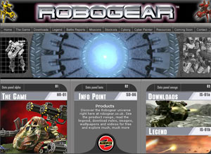 The Airfix Robogear site