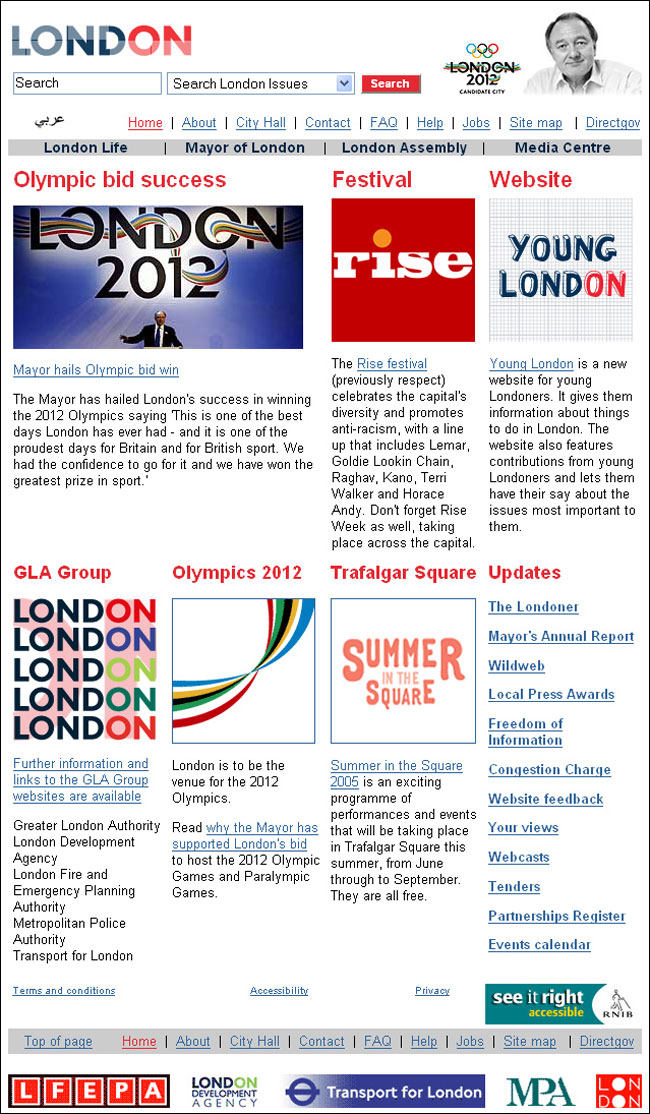 London Mayor’s site announces Olympic decision