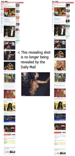 Daily Mail missing nipple