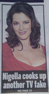 Nigella Lawson in the Daily Mail