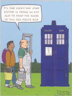 TARDIS card