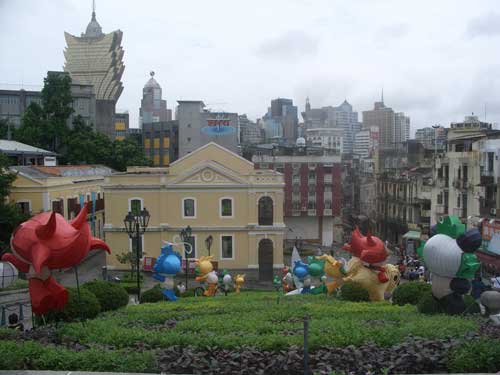 Mascot mania in Macau