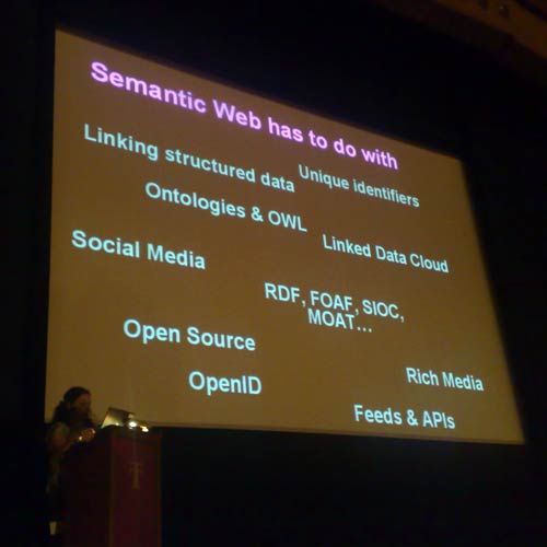Claudia and the semantic web