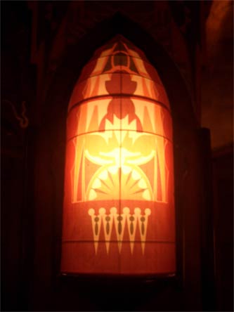 Light fitting in the Tuschinski