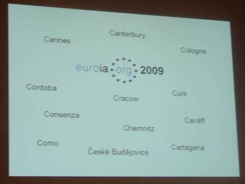 Possible Euro IA Summit 2009 venues