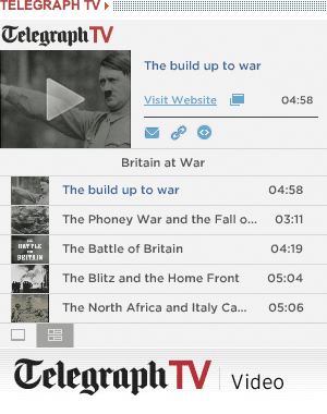 Telegraph TV's World War II footage