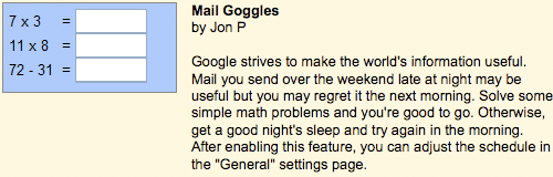 Gmail Goggles