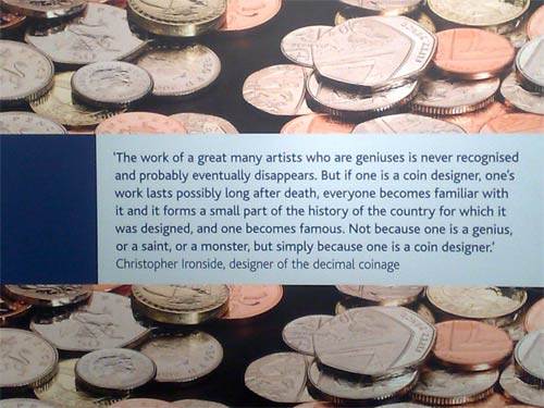The fame of the coin designer