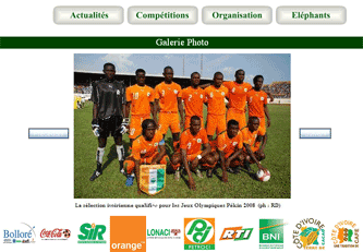 Ivory Coast photo gallery site
