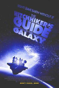 Hitch-Hikers Guide To The Galaxy movie poster