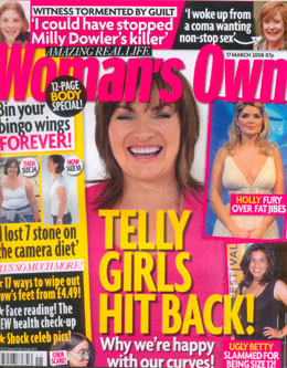 Woman's Own front cover
