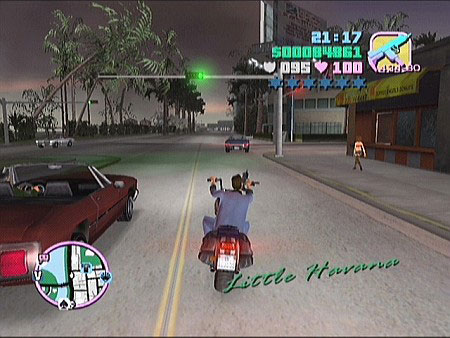 GTA: Vice City cruising through Little Havana