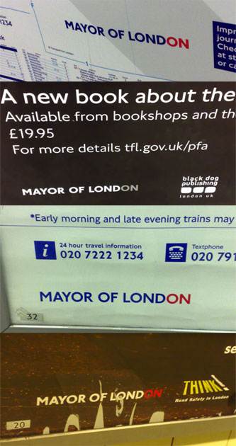 Mayor of London 'ON' Branding
