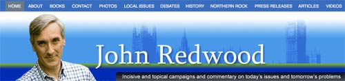 John Redwood blog banner