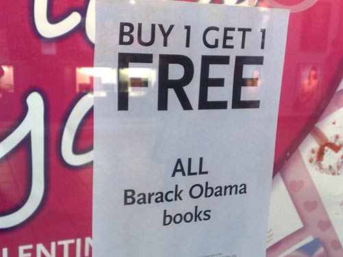 Barack Obama book offer