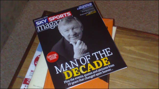 December 2009's Sky Sports magazine