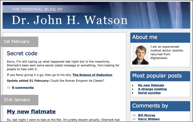 John Watsons Blog