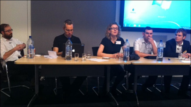 News:rewired linked data panel - photo by Dataminer