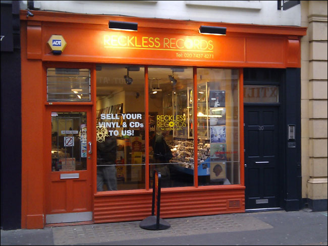 Reckless Records on Berwick Street in 2011