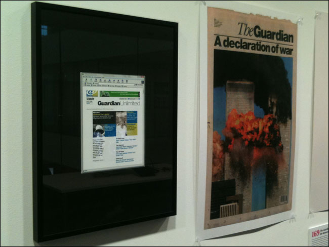 9/11 and Guardian Unlimited side-by-side at Guardian 190