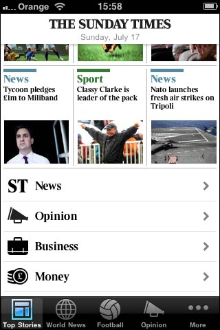 Sunday Times app icon