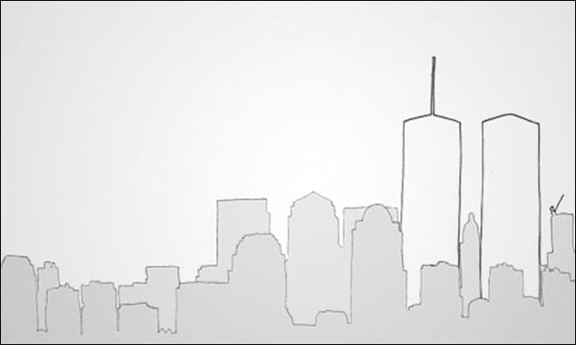 New York skyline graphic