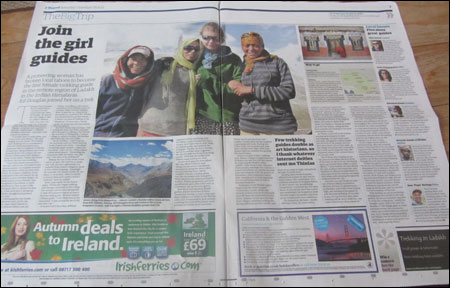 Ladakh Travel Print Article