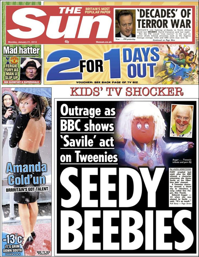 Sun Front Page