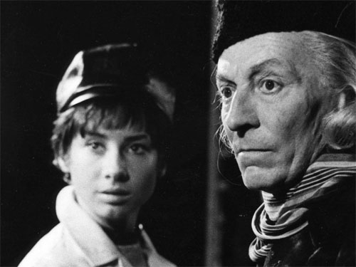 William Hartnell and Carole-Anne Ford as the First Doctor and Susan